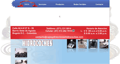 Desktop Screenshot of cajasydireccioneshidrocoches.com