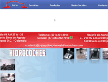 Tablet Screenshot of cajasydireccioneshidrocoches.com